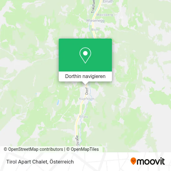 Tirol Apart Chalet Karte