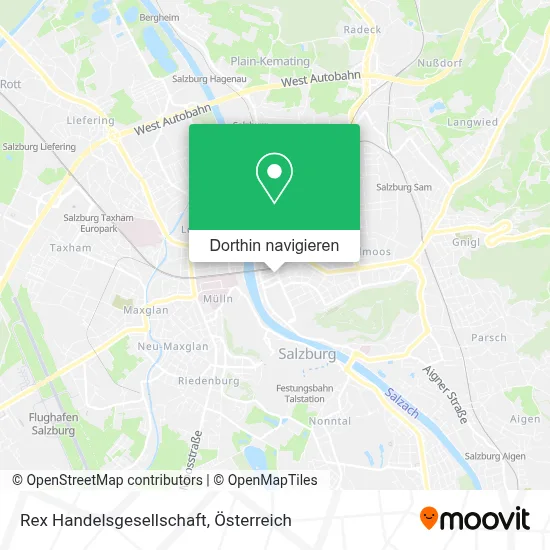 Rex Handelsgesellschaft Karte