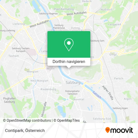 Contipark Karte