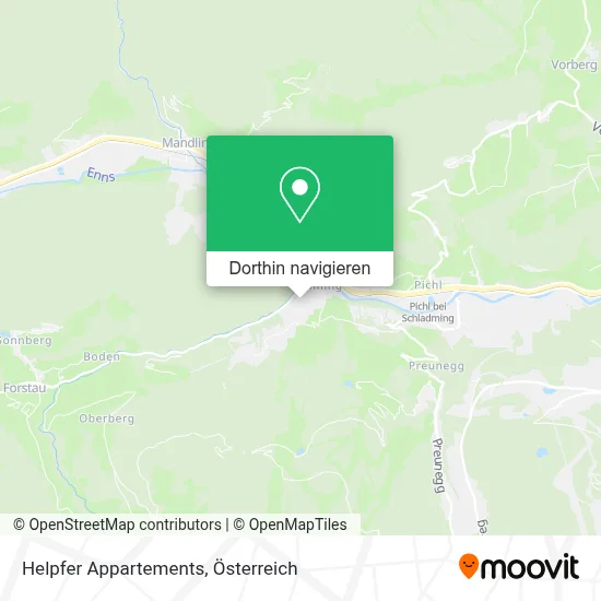 Helpfer Appartements Karte