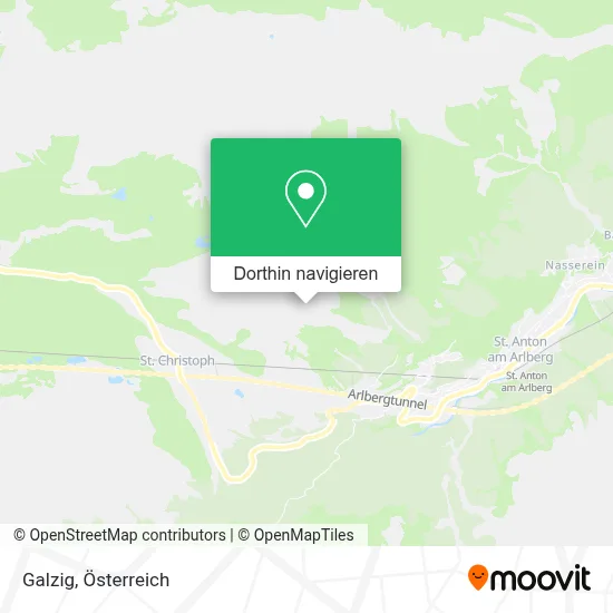 Galzig Karte