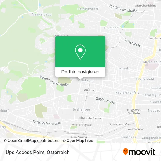 Ups Access Point Karte
