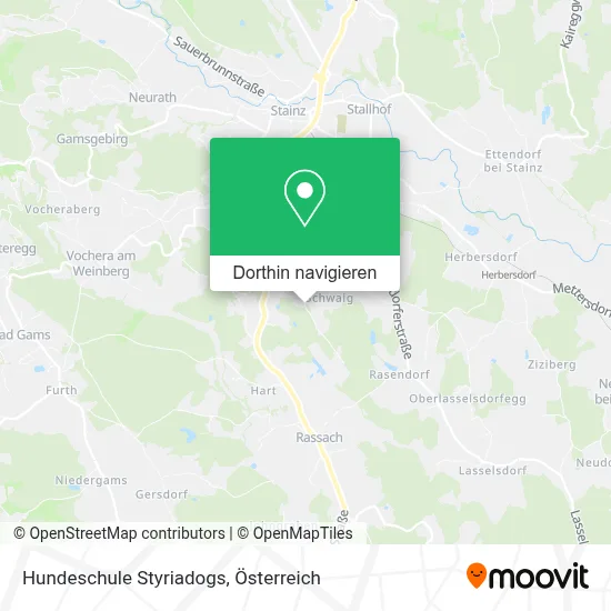 Hundeschule Styriadogs Karte