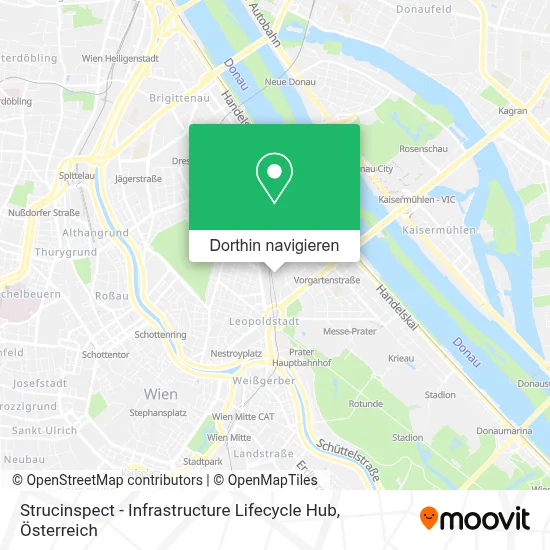 Strucinspect - Infrastructure Lifecycle Hub Karte