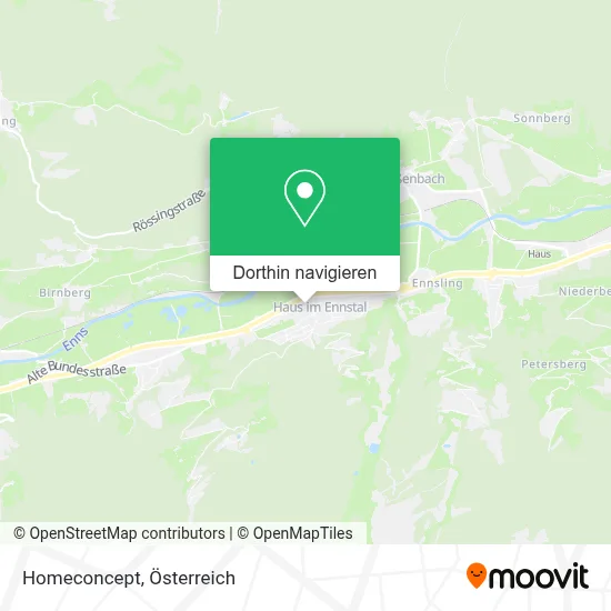 Homeconcept Karte