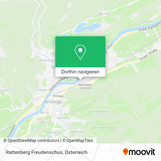 Rattenberg Freudenschus Karte