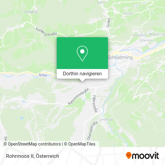 Rohrmoos II Karte
