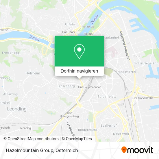 Hazelmountain Group Karte