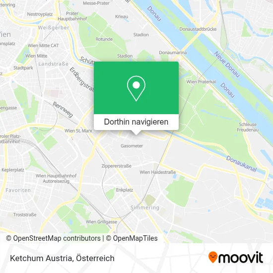 Ketchum Austria Karte