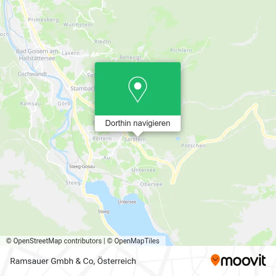 Ramsauer Gmbh & Co Karte