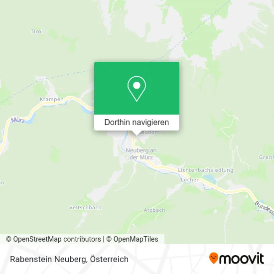 Rabenstein Neuberg Karte