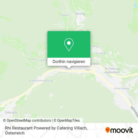 Rhi Restaurant Powered by Catering Villach Karte