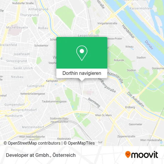 Developer at Gmbh. Karte
