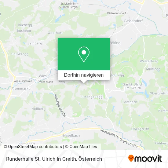 Runderhalle St. Ulrich In Greith Karte