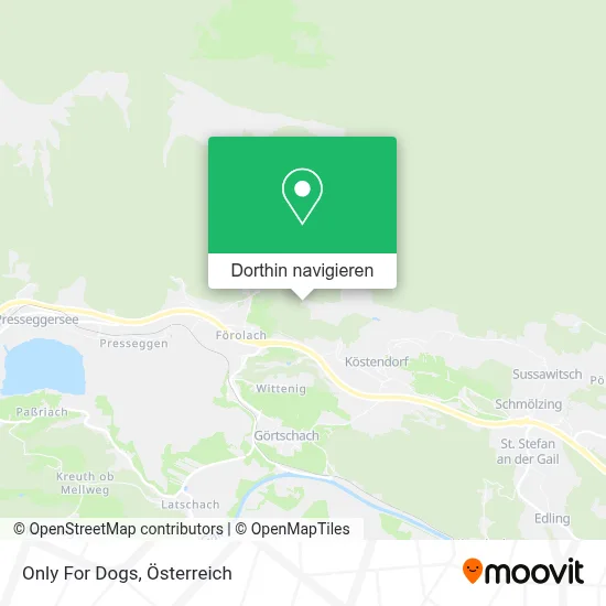 Only For Dogs Karte