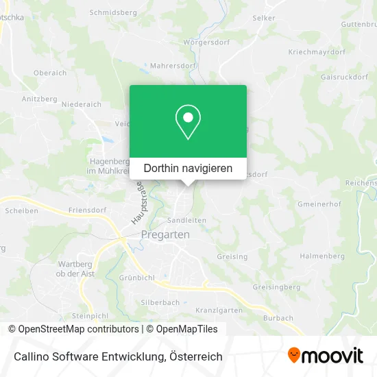 Callino Software Entwicklung Karte