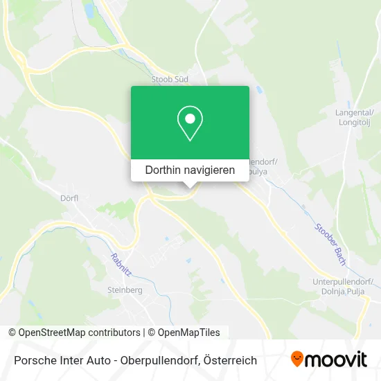 Porsche Inter Auto - Oberpullendorf Karte