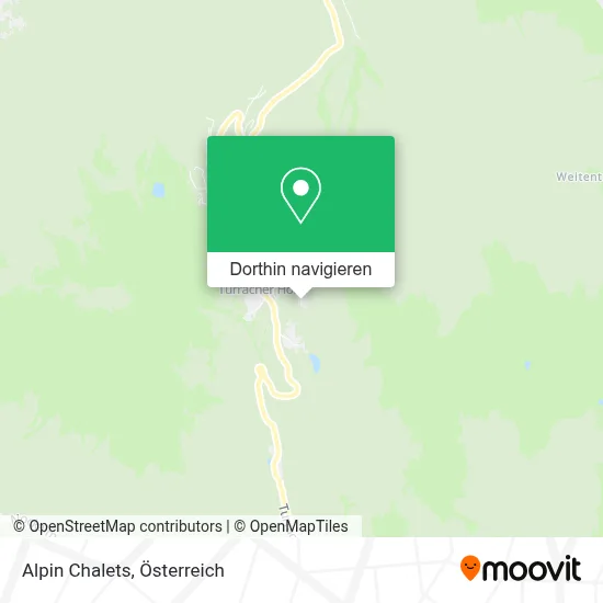 Alpin Chalets Karte