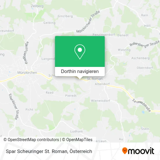Spar Scheuringer St. Roman Karte