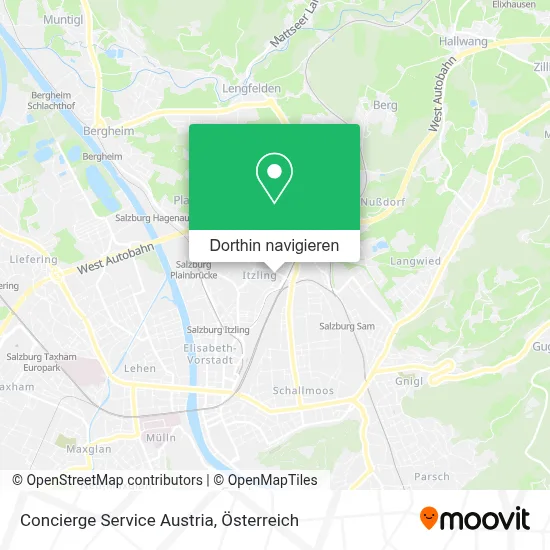 Concierge Service Austria Karte