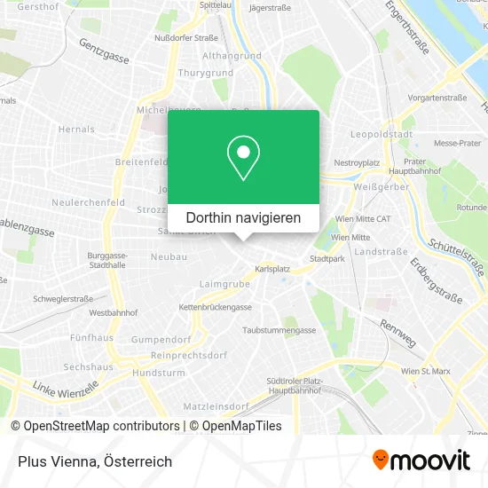 Plus Vienna Karte