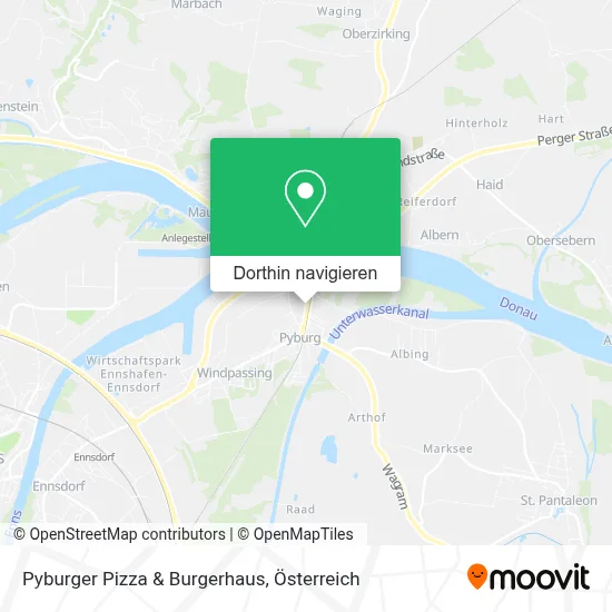 Pyburger Pizza & Burgerhaus Karte