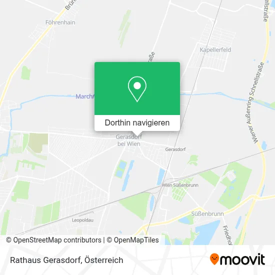 Rathaus Gerasdorf Karte