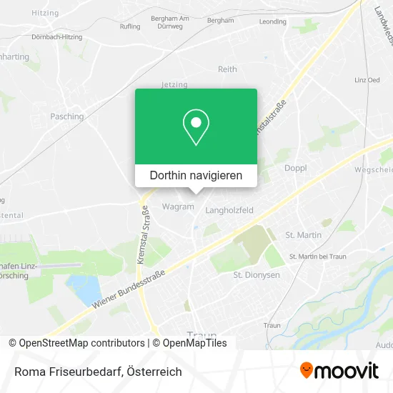 Roma Friseurbedarf Karte