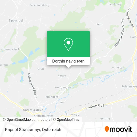 Rapsöl Strassmayr Karte