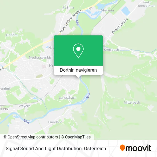 Signal Sound And Light Distribution Karte