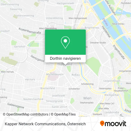 Kapper Network Communications Karte