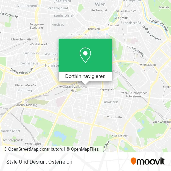 Style Und Design Karte
