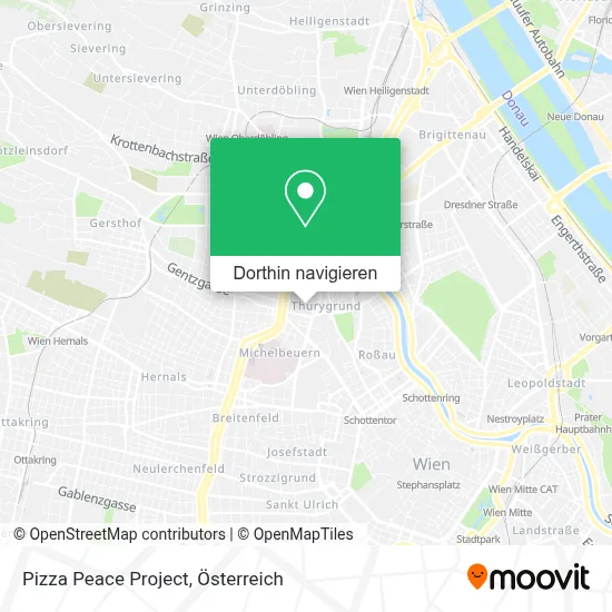 Pizza Peace Project Karte