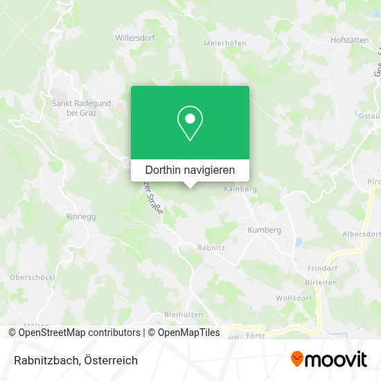 Rabnitzbach Karte
