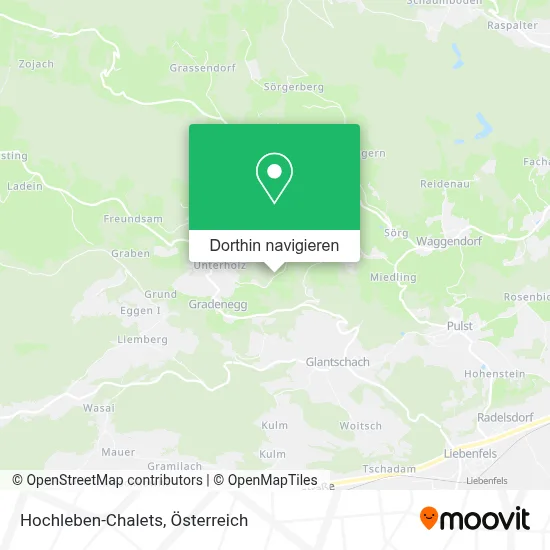 Hochleben-Chalets Karte