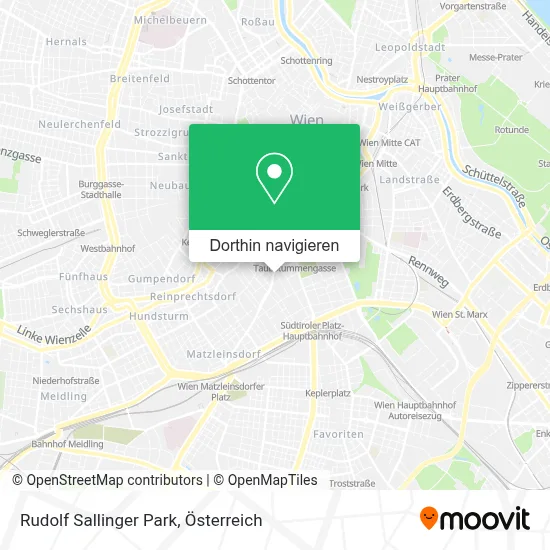 Rudolf Sallinger Park Karte