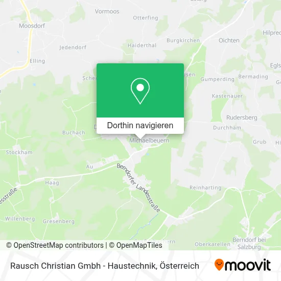 Rausch Christian Gmbh - Haustechnik Karte