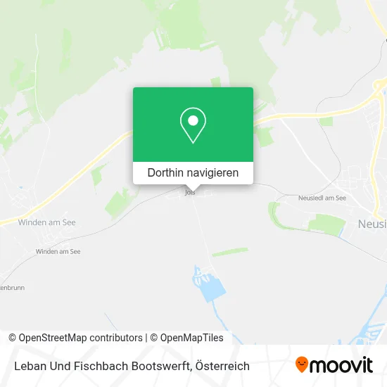 Leban Und Fischbach Bootswerft Karte
