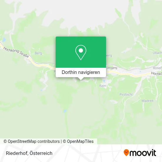 Riederhof Karte