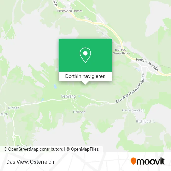 Das View Karte