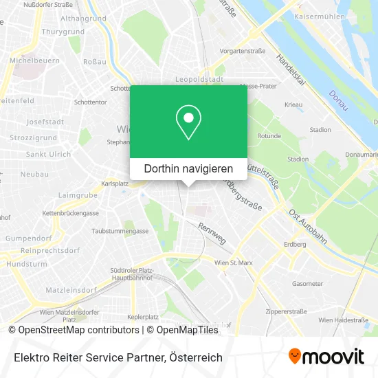 Elektro Reiter Service Partner Karte