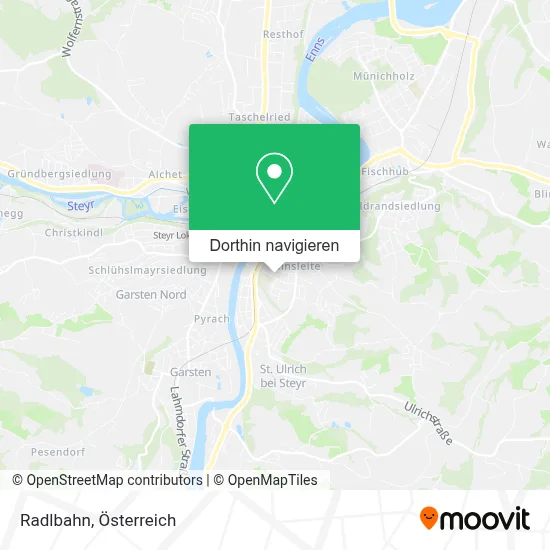 Radlbahn Karte
