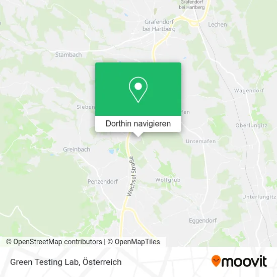 Green Testing Lab Karte