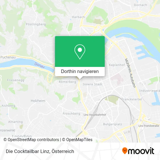 Die Cocktailbar Linz Karte