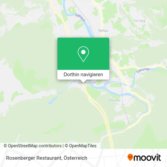Rosenberger Restaurant Karte