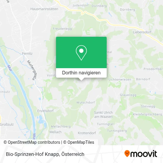 Bio-Sprinzen-Hof Knapp Karte