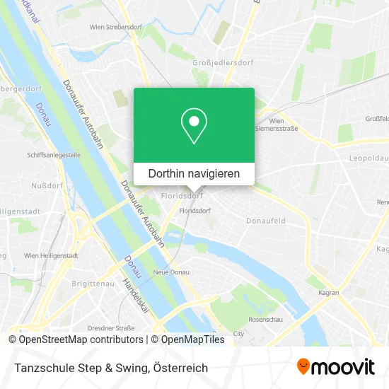 Tanzschule Step & Swing Karte