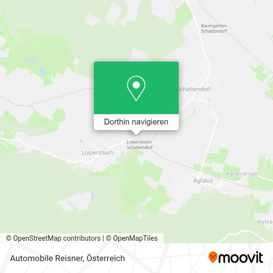 Automobile Reisner Karte