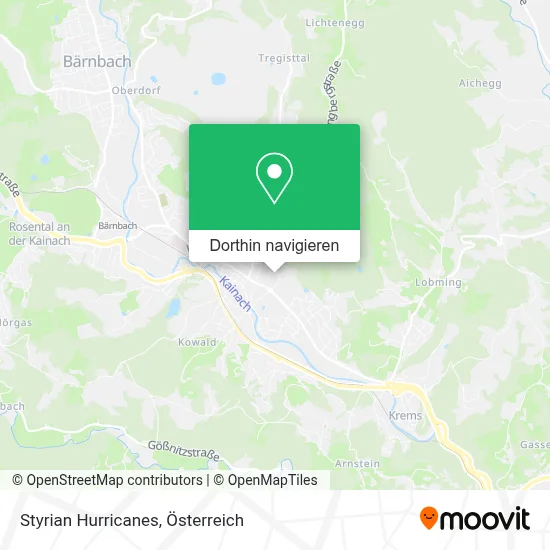 Styrian Hurricanes Karte