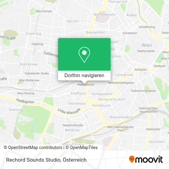 Rechord Sounds Studio Karte